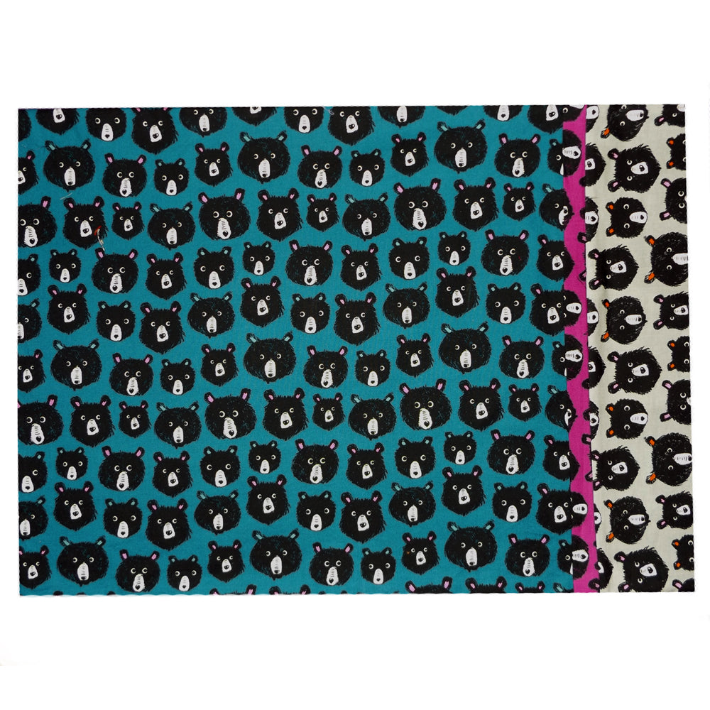 BLUE BEARS PILLOWCASE