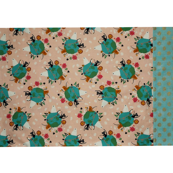 ANIMALS & EARTH PILLOWCASE