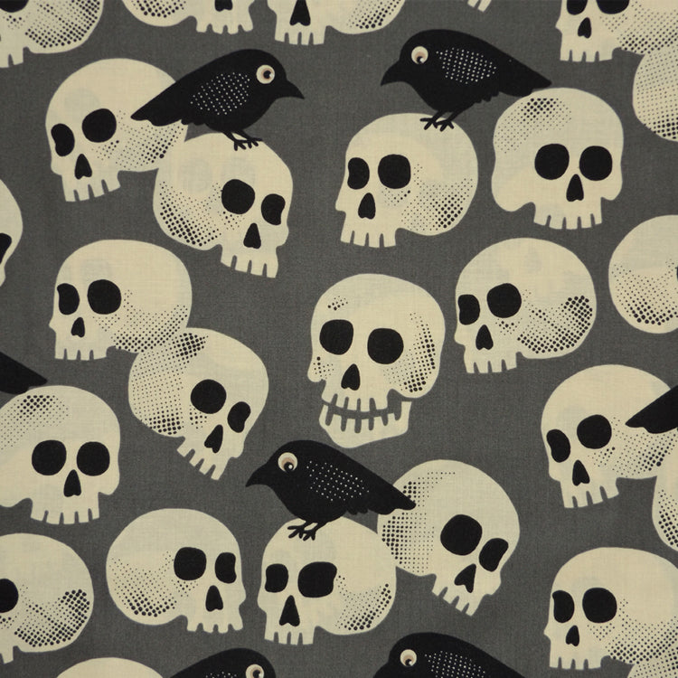 CROWS & SKULLS NAPKIN SET