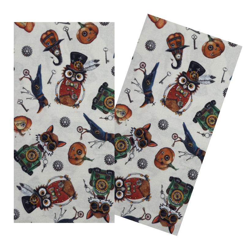 STEAMPUNK HALLOWEEN NAPKIN SET